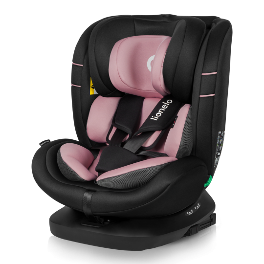 Lionelo Bastiaan i-Size Pink Rose — Kindersitz
