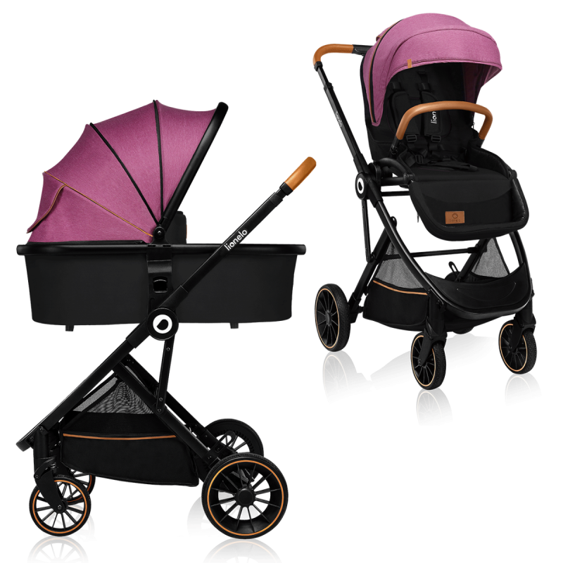 Lionelo Riya 2 in 1 Violet — Kombikinderwagen