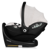 lionelo Moxie i-Size Set Beige Sand — Kindersitz mit ISOFIX-Basis