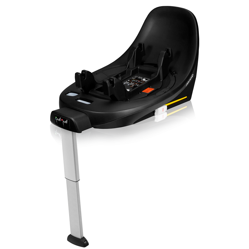 lionelo Moxie i-Size Set Carbon Black — Kindersitz mit ISOFIX-Basis