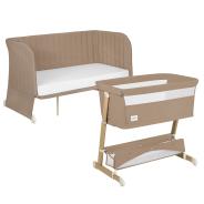 Lionelo Thomi Plus 5 in 1 Beige Carmel — 5-in-1-Kinderbett