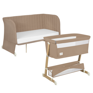 Lionelo Thomi Plus 5 in 1 Beige Carmel — 5-in-1-Kinderbett