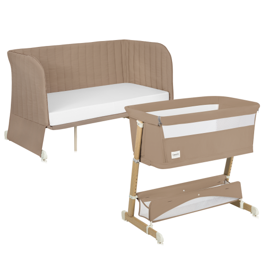 Lionelo Thomi Plus 5 in 1 Beige Carmel — 5-in-1-Kinderbett