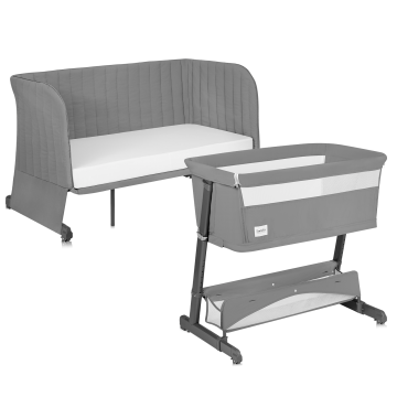Lionelo Thomi Plus 5 in 1 Grey Concrete — 5-in-1-Kinderbett