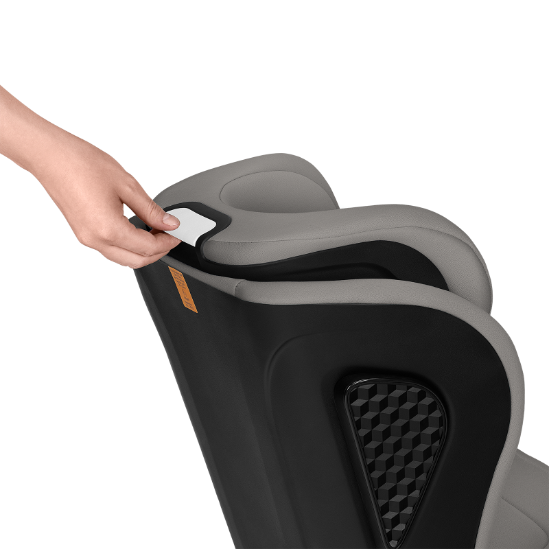 lionelo Neal i-Size Grey Concrete — Autokindersitz