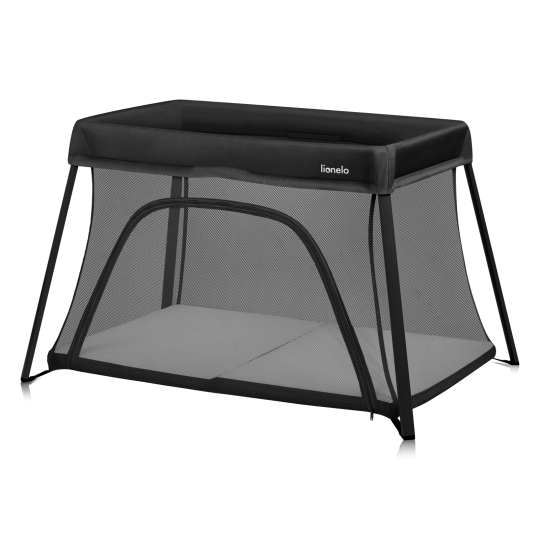 Lionelo Alice Black — Babyreisebett 3in1