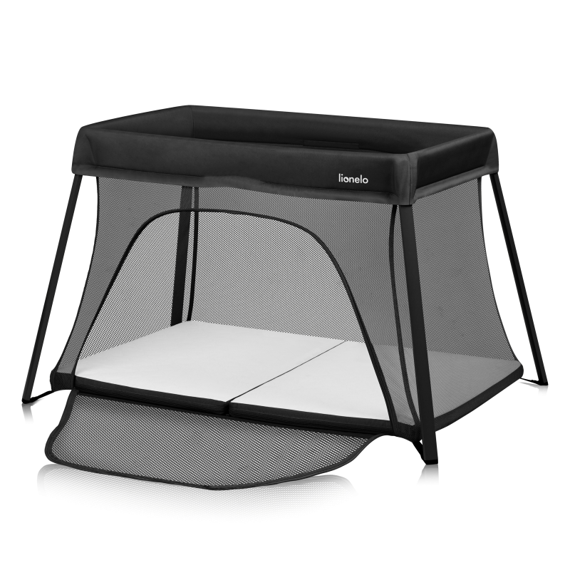 Lionelo Alice Black — Babyreisebett 3in1