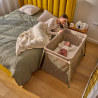 Lionelo Alice Black — Babyreisebett 3in1