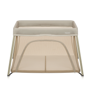 Lionelo Alice Beige Olive — Babyreisebett 3in1