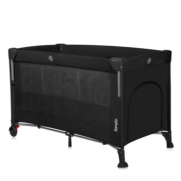 Lionelo Ellen Black Carbon — Beistellbett 3in1