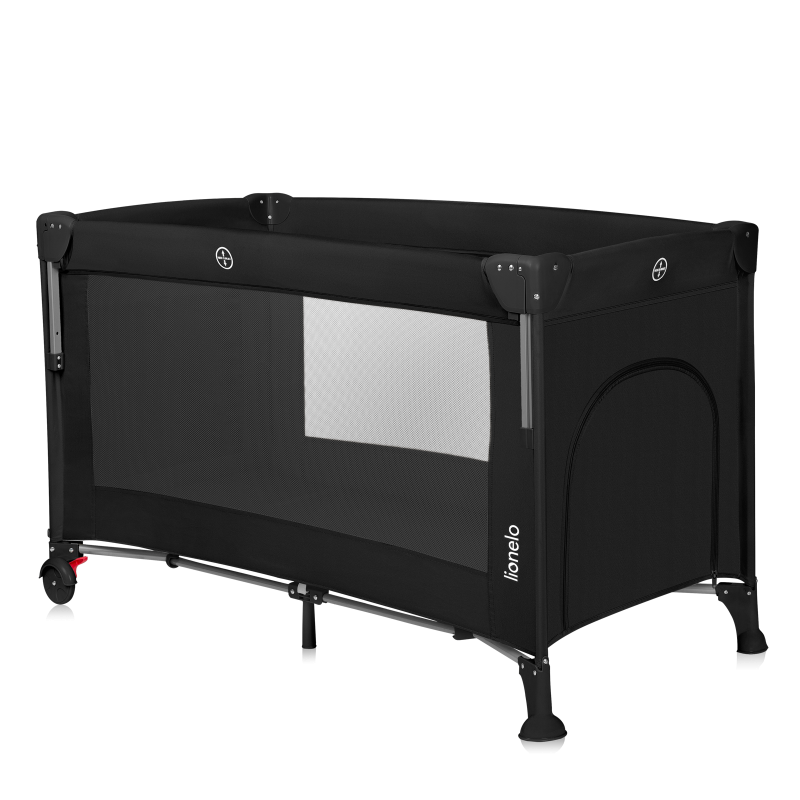 Lionelo Ellen Black Carbon — Beistellbett 3in1