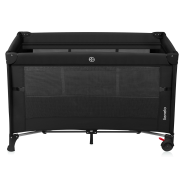 Lionelo Ellen Black Carbon — Beistellbett 3in1