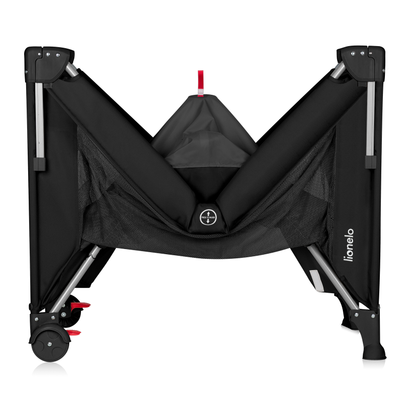Lionelo Ellen Black Carbon — Beistellbett 3in1