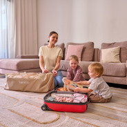 Lionelo Ellen Black Carbon — Beistellbett 3in1
