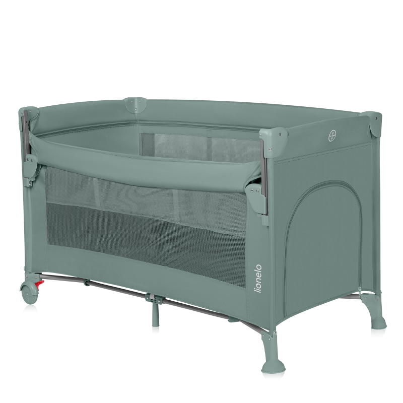Lionelo Ellen Green Sage  —  Beistellbett 3in1