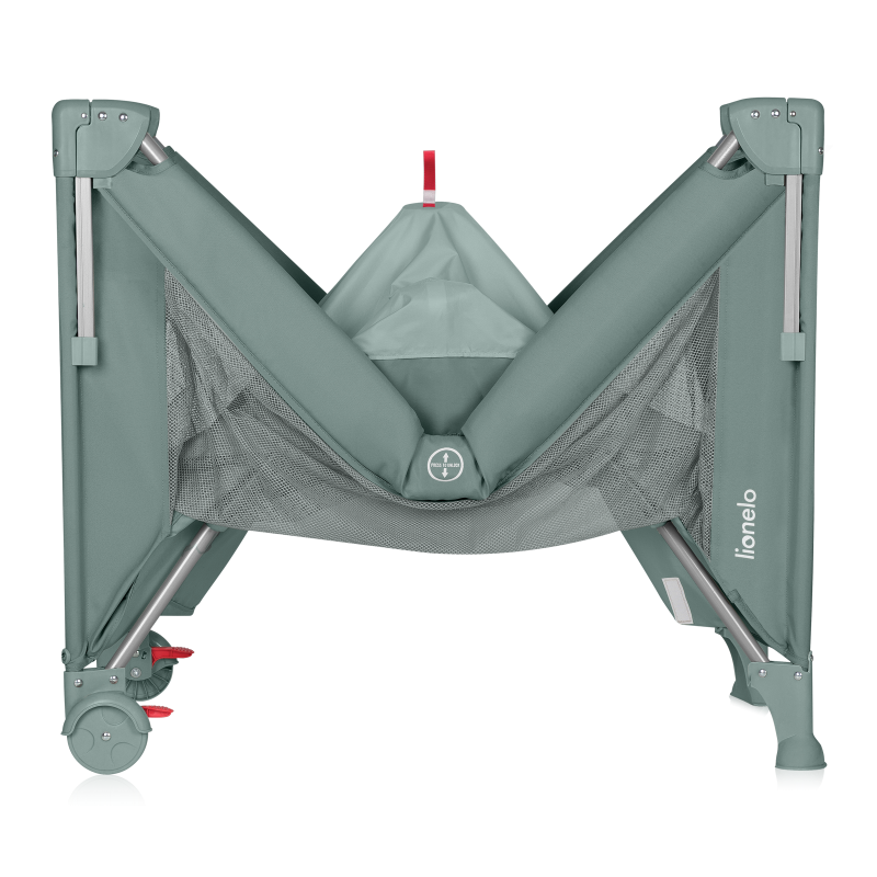 Lionelo Ellen Green Sage  —  Beistellbett 3in1