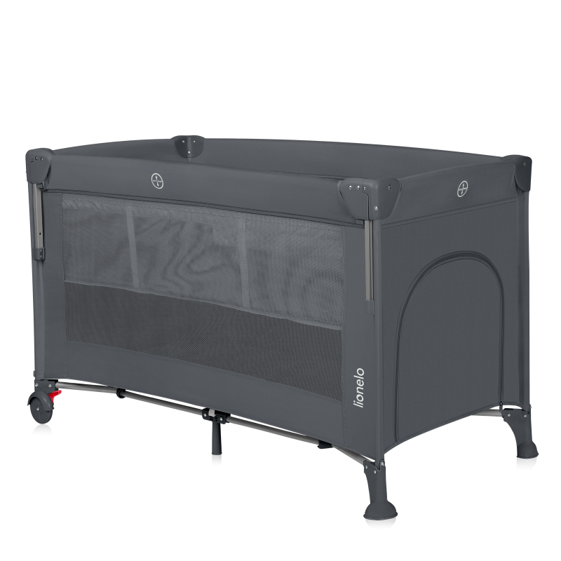 Lionelo Ellen Grey Concrete — Beistellbett 3in1
