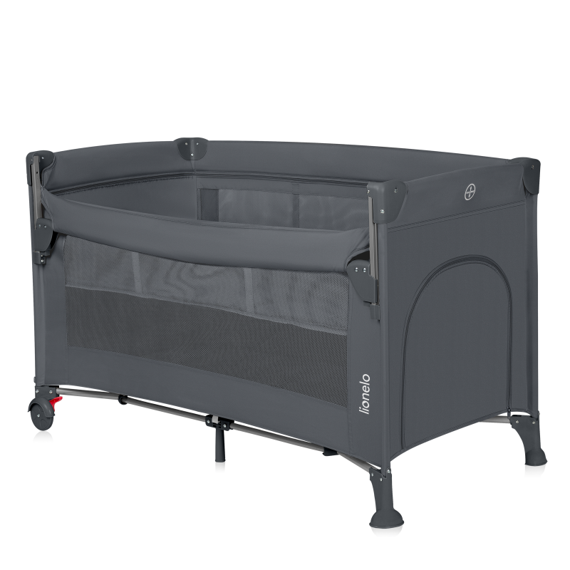 Lionelo Ellen Grey Concrete — Beistellbett 3in1