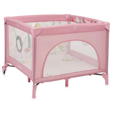 Lionelo Mille Plus Pink — Multifunktionales Laufgitter