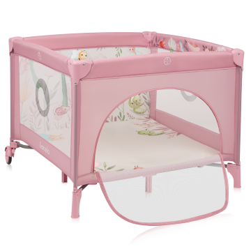 Lionelo Mille Plus Pink — Multifunktionales Laufgitter