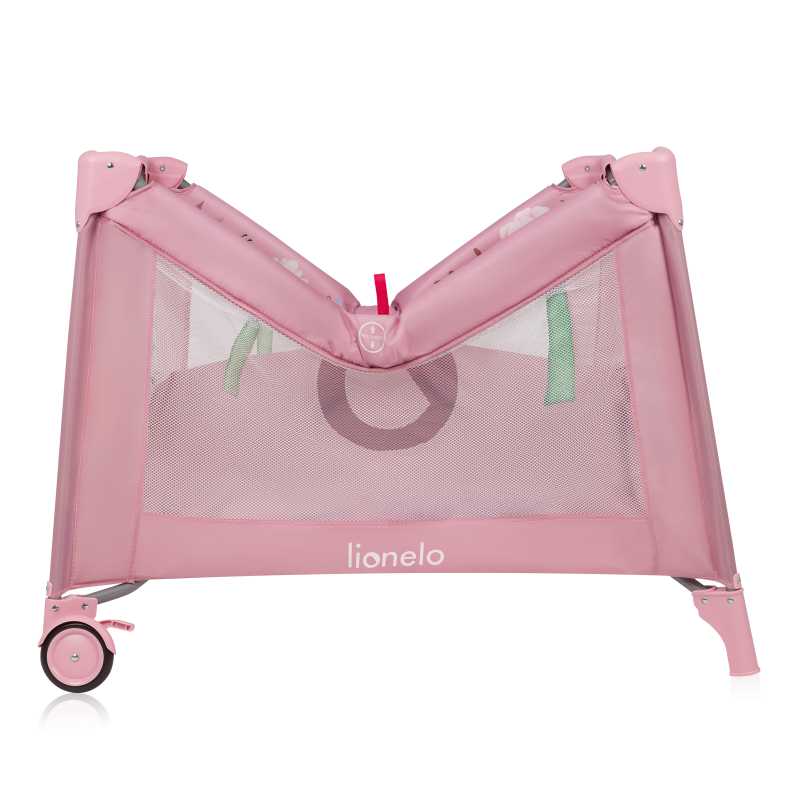 Lionelo Mille Plus Pink — Multifunktionales Laufgitter