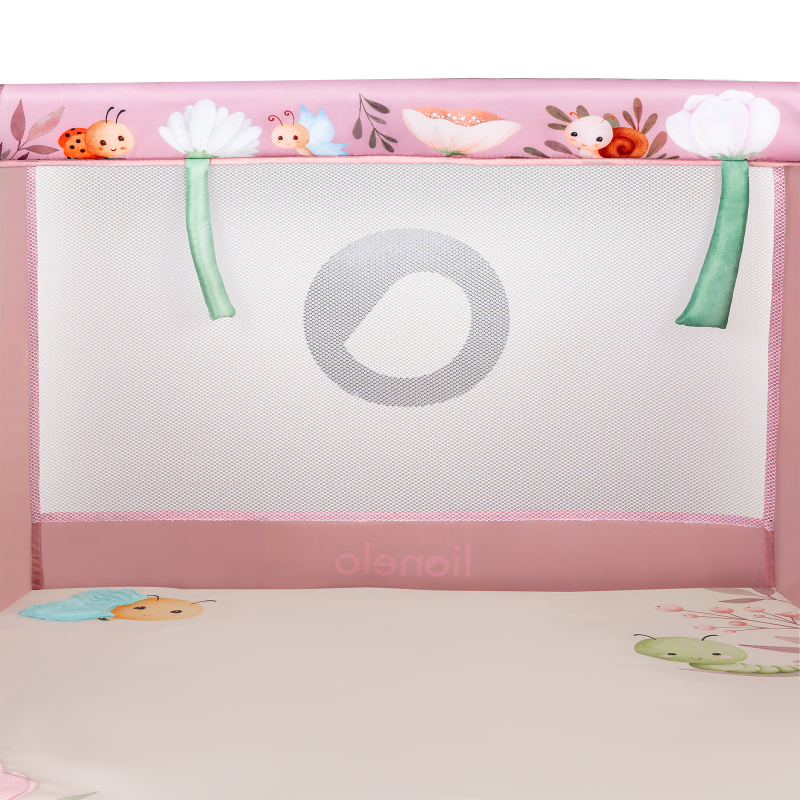 Lionelo Mille Plus Pink — Multifunktionales Laufgitter