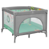 Lionelo Mille Plus Grey Green — Multifunktionales Laufgitter