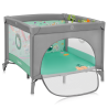 Lionelo Mille Plus Grey Green — Multifunktionales Laufgitter