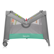 Lionelo Mille Plus Grey Green — Multifunktionales Laufgitter