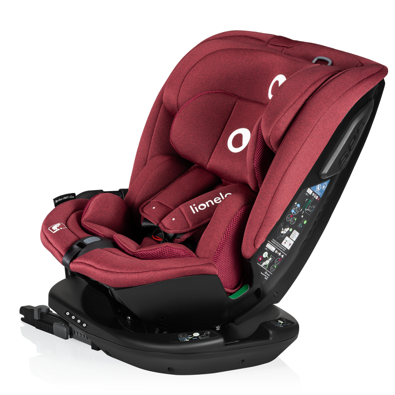 Lionelo Bastiaan RWF i-Size Red Burgundy — Autokindersitz