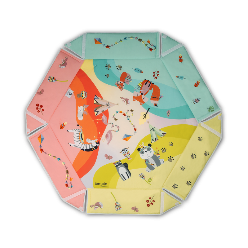 Lionelo Jenny Multicolor — Lehrmatte