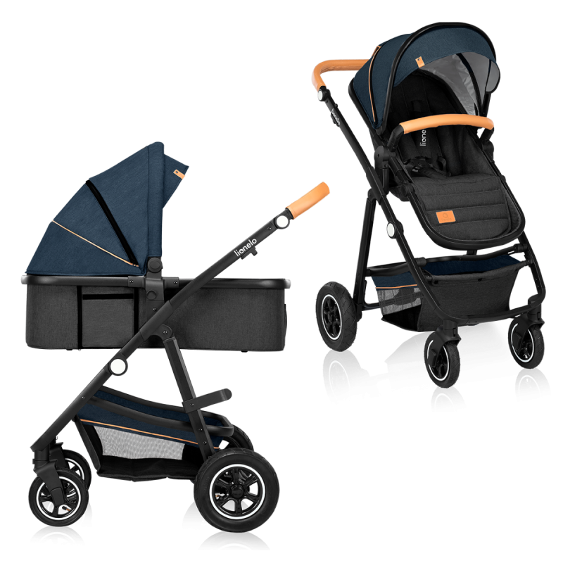 Lionelo Amber 2in1 Blue Navy — Kombikinderwagen