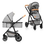 Lionelo Amber 2in1 Grey Stone — Kombikinderwagen
