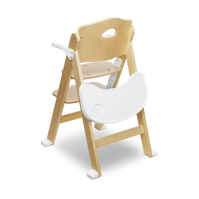 Lionelo Floris White Natural — Hochstuhl