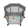 Lionelo Roel Grey Multicolor — Laufgitter