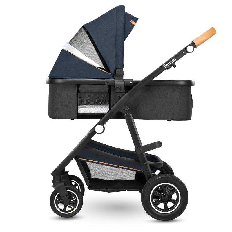 Lionelo Amber 3in1 Blue Navy — Kombikinderwagen