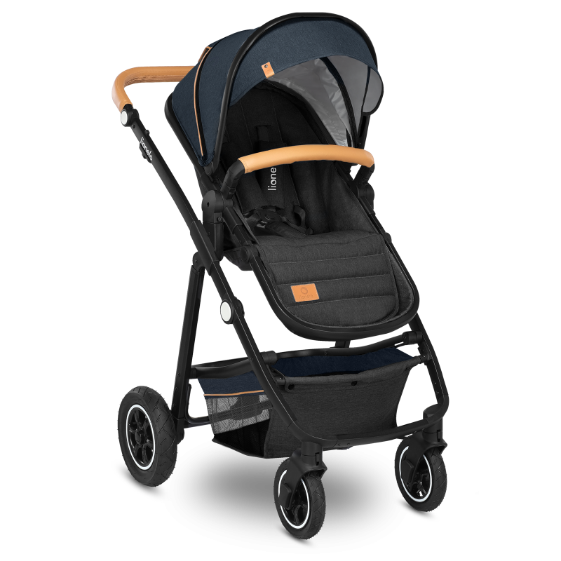 Lionelo Amber 3in1 Blue Navy — Kombikinderwagen