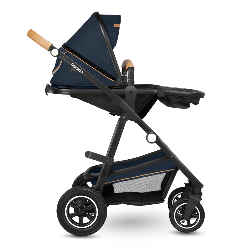 Lionelo Amber 3in1 Blue Navy — Kombikinderwagen