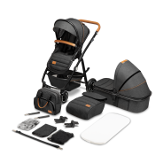 Lionelo Amber 2in1 Grey Graphite — Kombikinderwagen