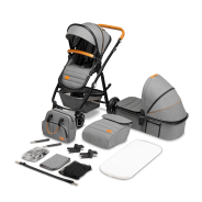 Lionelo Amber 2in1 Grey Stone — Kombikinderwagen