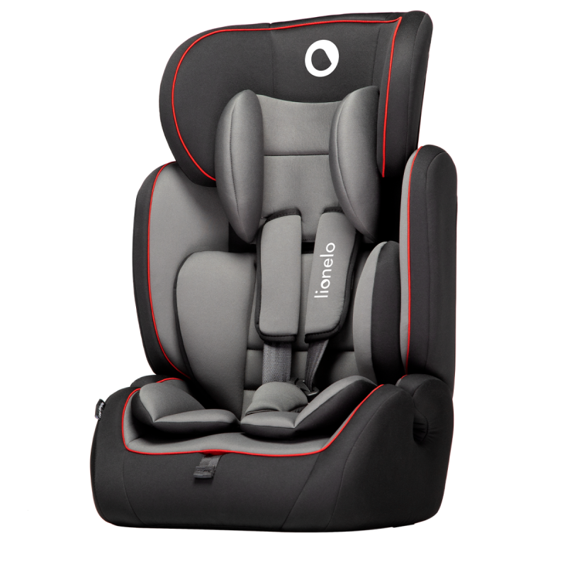 Lionelo Levi Simple Sporty Black — Autokindersitz 9-36 kg
