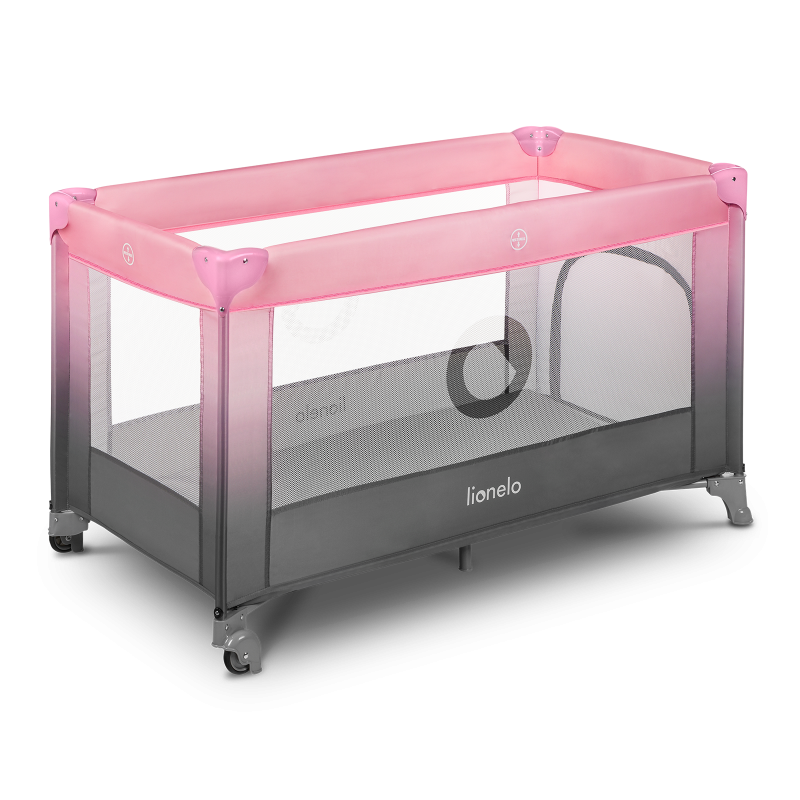 Lionelo Stefi Pink Ombre — Bettchen 2in1