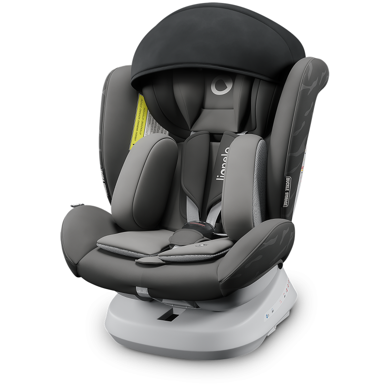 Lionelo Bastiaan One Grey Graphite — Kindersitz 0-36 kg