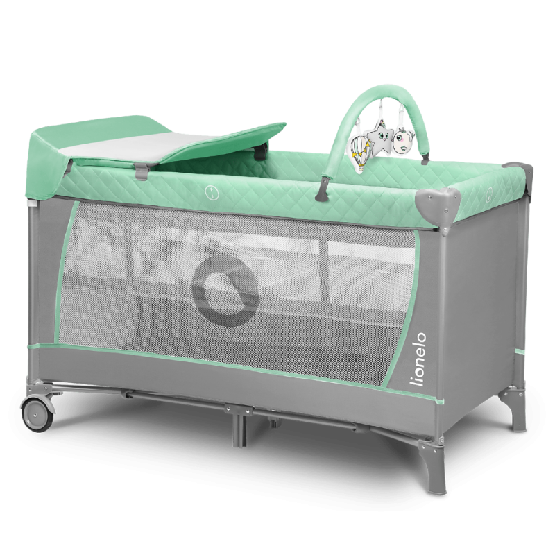 Lionelo Flower Turquoise — Bettchen 3in1