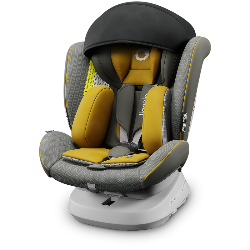 Lionelo Bastiaan One Yellow Mustard — autokindersitz 0-36 kg