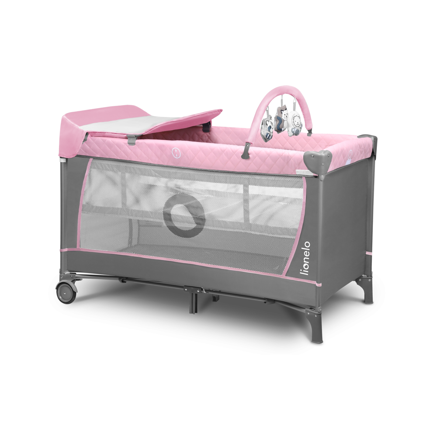 Lionelo Flower Flamingo — Bettchen 3in1