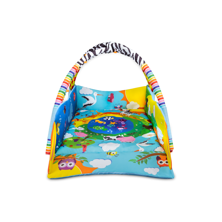 Lionelo Anika Plus Blue Yellow — Lehrmatte