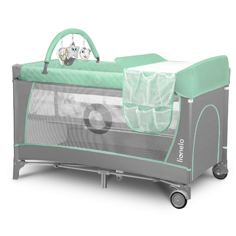 Lionelo Flower Turquoise — Bettchen 3in1