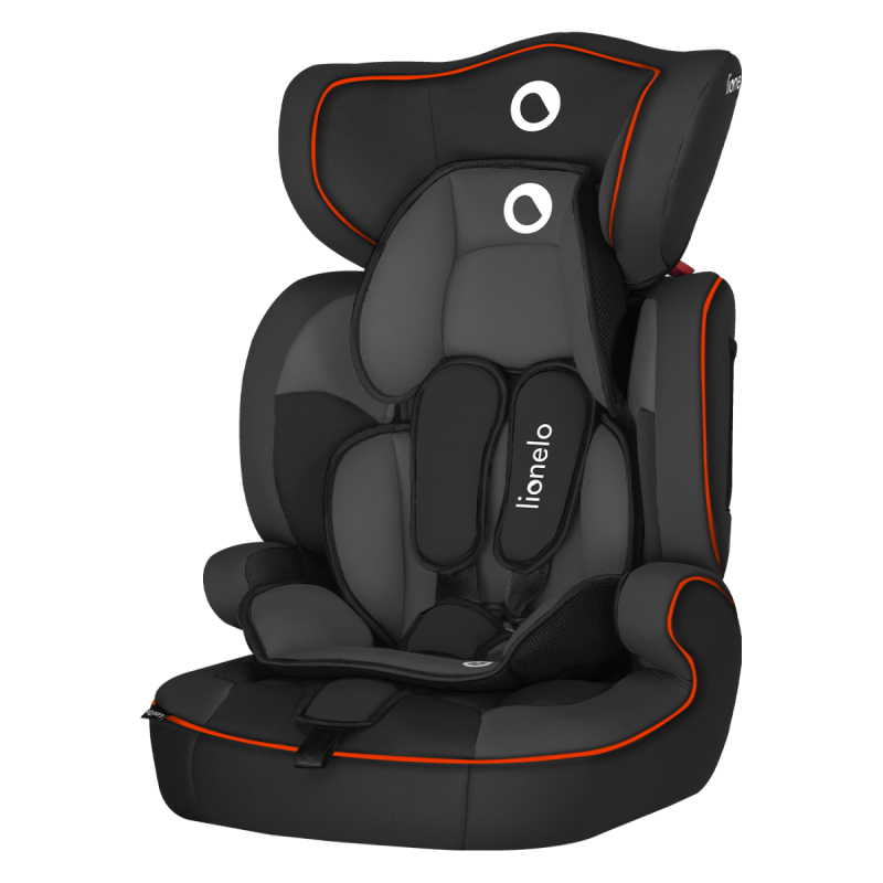 Lionelo Levi One Sporty Black — Kindersitz 9-36 kg