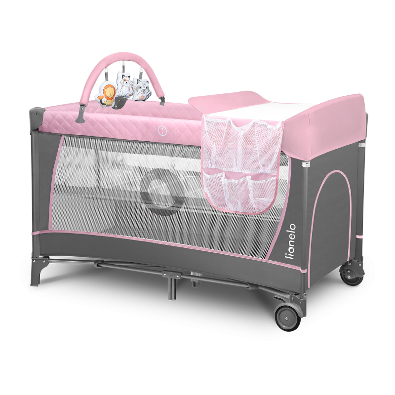 Lionelo Flower Flamingo — Bettchen 3in1